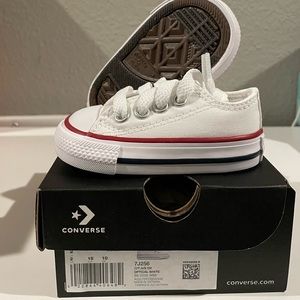 Converse Chuck Taylor All Star, Optical White, Toddler Size 2